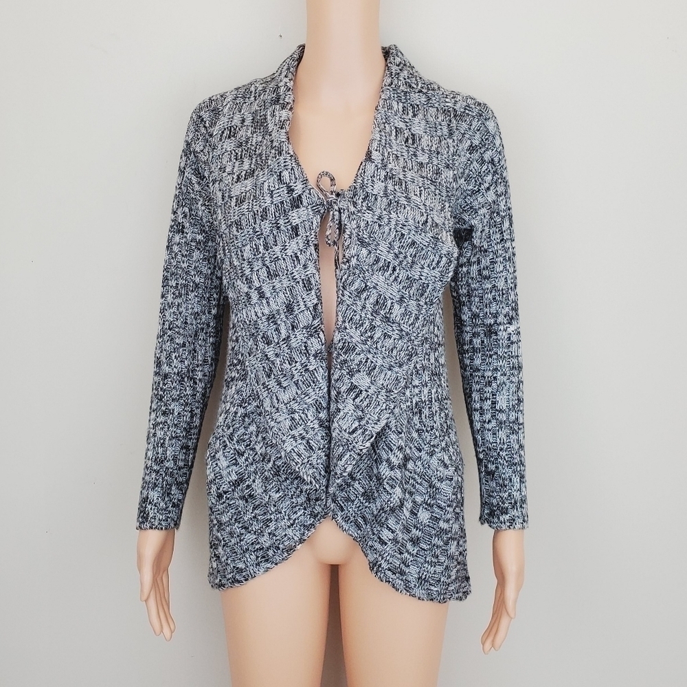 Style & Co. 100% acrylic knit long sleeve open front cardigan